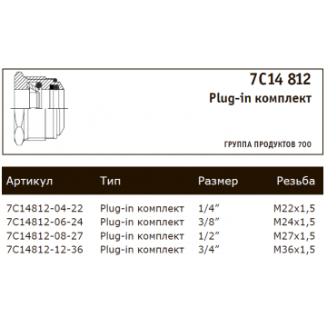 Plug-in комплект