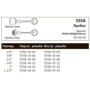 Пробка (5558-34-04)