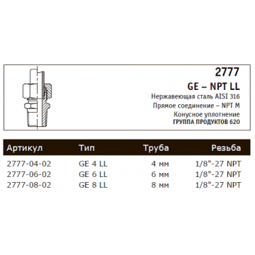 GE – NPT LL (2777)